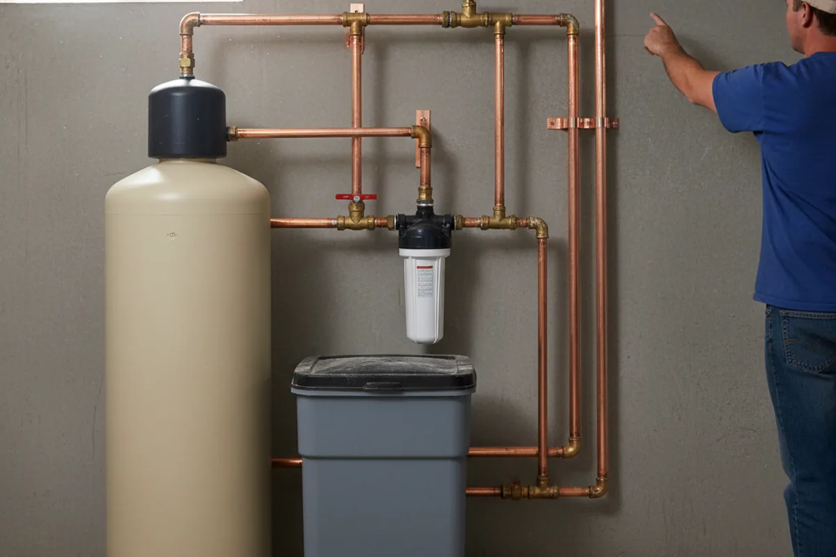 Whole-house water treatment system installed in Willard